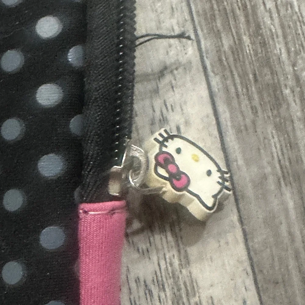 Hello Kitty Polka Dot Tablet Sleeve - Black and Pink